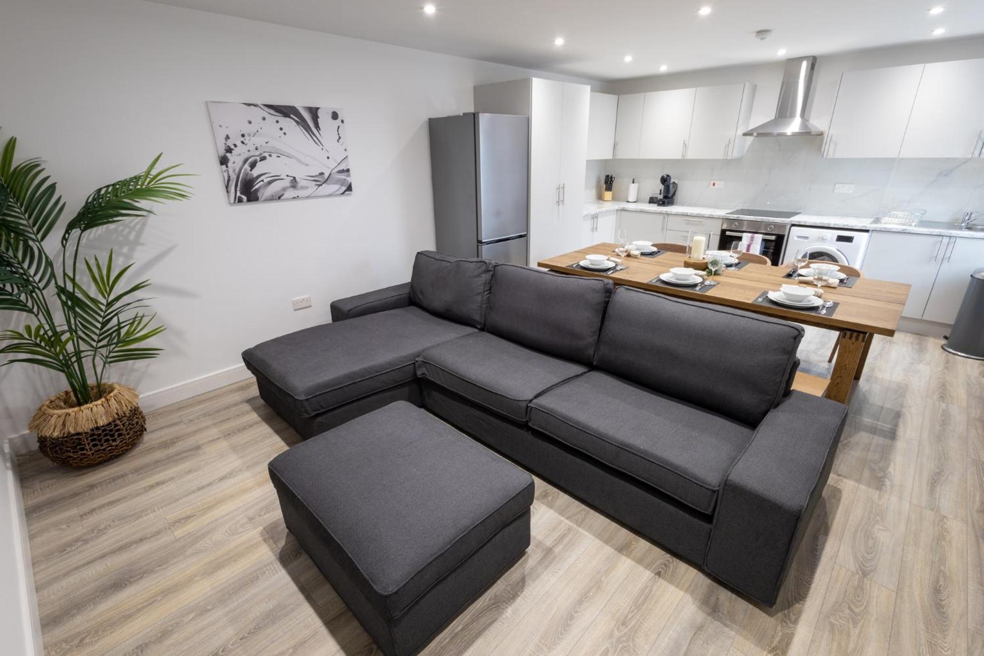 Apartment Contemporary 3br Flat In Watford *